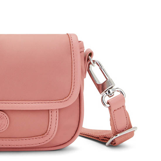 Kipling Inaki Small Crossbody Bag Handbag Roze | BE 1271QM